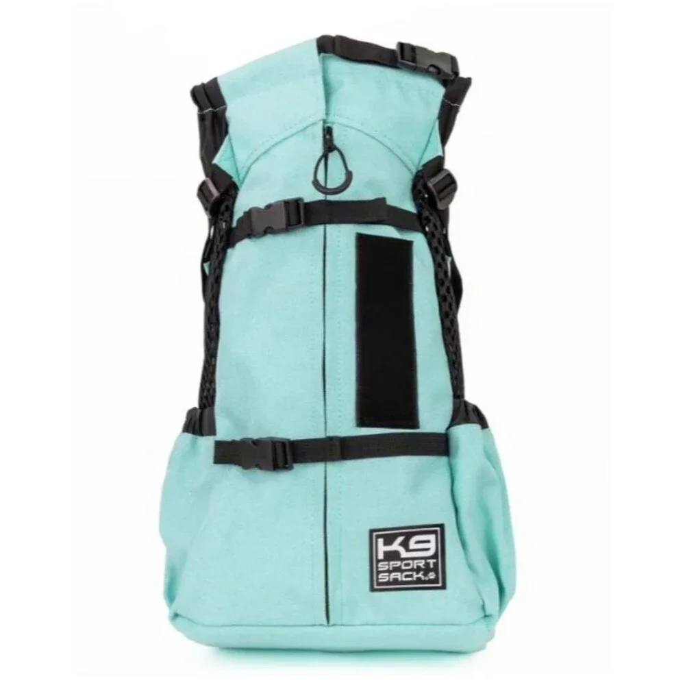 K9 Sport Pack Plus 2 Med | Dog Carrier w/ Removable Storage Backpack Summer Mint